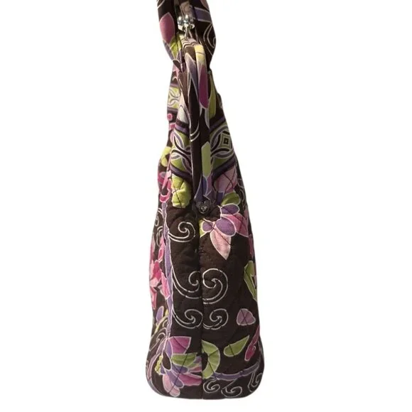 Vera Bradley Floral Bag With Clasp - Picture 6 of 16